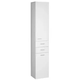 a&n&a aQualine Zoja Hochschrank 35 x 184 x 29 cm Weiß MDF