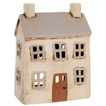 Village Pottery Teelichthalter Keramik Beige/Braun