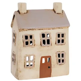Village Pottery Teelichthalter Keramik Beige/Braun