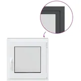 vidaXL Kellerfenster RISOR Dreh Kipp DIN Rechts 60 cm x 60 cm anthrazit