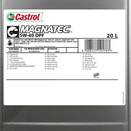 Castrol Magnatec 15F90E 5W-40 20 l