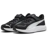 Puma Pounce Lite AC+ Kinder Black/White/Silver 29