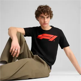 Puma F1 ESS LOGO TEE schwarz L