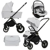 Babylux Kinderwagen Silber