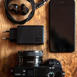 Green Cell GreenCell GC ChargeSource 3 30 W), USB Ladegerät Schwarz