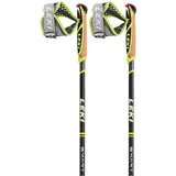 LEKI Smart Pacemaker Lite Nordic Walking Stöcke - Dark Anthracite / Black / Green Yellow - 105 cm