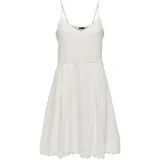 Only Kleid Spitzenkleid Weiß 38