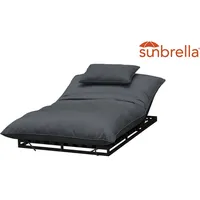 Clemento nina moghaddam collection CLEMENTO Bona Loungeliege Aluminium/Sunbrella Sunbrella