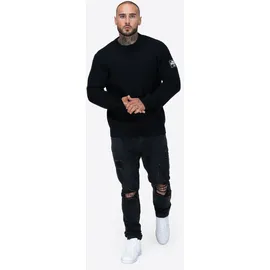 Lonsdale Moycullen Pullover Schwarz L