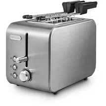 De'Longhi Ctx 2203 Toaster 2 Scheiben Silber