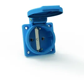 BALS Schuko-Steckdose IP44 Blau 1 St.