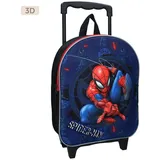 SpiderMan Vadobag Rucksack 3D Spider-Man Great Escapes auch als Trolley ziehbar Black One Size - Schwarz