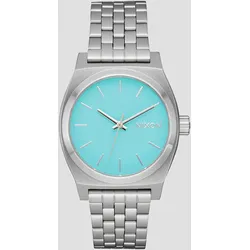 Nixon The Medium Time Teller Uhr silver / turquoise Gr. Uni