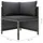 vidaXL Garten-Lounge-Set 12-tlg. grau