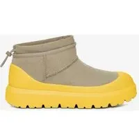 UGG Classic Ultra Mini Weather Hybrid Stiefel hellbraun/gelb - 45