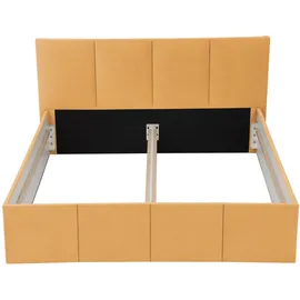 Halmon Schlafkomfort Betten Dalas 180 x 200 cm Gold