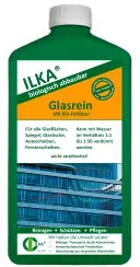 ILKA Glasrein Glasreiniger für Glas, Scheiben, Spiegel 9000-001 , 1 Karton = 12 Flaschen à 1 Liter