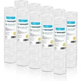Wessper 10" Wickel Kartusche für Umkehrosmose, Wasserspeiseleitung & Partikelfiltration – 5 Micron