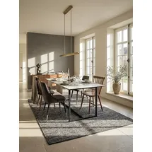 KADIMA DESIGN Esszimmertisch 180 x 90 x 76 cm weiß