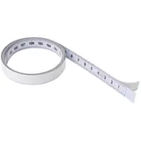 Conrad TO-7427325 Maßband selbstklebend 200cm Stahl