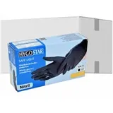 Hygostar HYGOSTAR® Nitrilhandschuhe puderfrei, schwarz Größe S