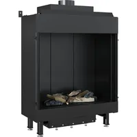 Kratki Gaskamin KRATKI LEO 62 Vorderseite Erdgas ∅ 100/150 8,6 kW