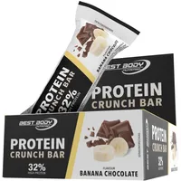 Best Body Protein Crunch Bar Banane Schokolade Riegel 12 x 35 g