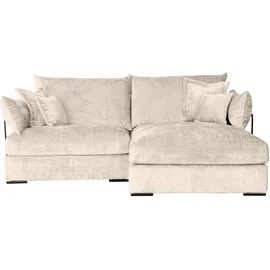 Home Affaire Eckcouch Polyester 4-Sitzer Beige