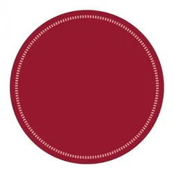 Sovie HORECA Tassen-Deckchen Basics Bordeaux aus Tissue 9-lagig, Ø 90 mm, 250 Stück - Einweg Untersetzer