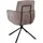 MCA Furniture Esszimmerstuhl QUEBEC Stoff taupe schwarz