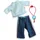 HABA Kleiderset Jeans Blau (306518)