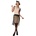Tectake tectake® Frauenkostüm Swing