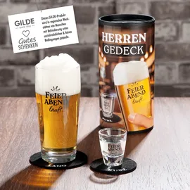 Gilde Herrengedeck 4-tlg. 0,3 l