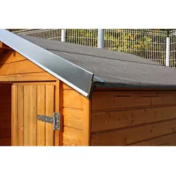 SAREI Dachblech, Nennweite: 75 mm, Aluminium - schwarz
