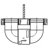 Buderus Logaplus Paket LKP700-2 oben Paket Luftkanäle für WLW196iIR 6-8 7739612625