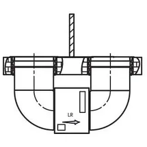 Buderus Logaplus Paket LKP700-2 oben Paket Luftkanäle für WLW196iIR 6-8 7739612625