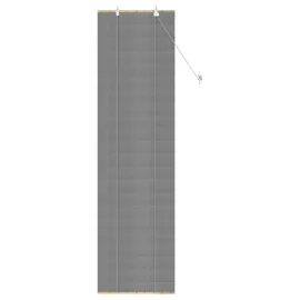 vidaXL Bambusrollo 40 x 220 cm grau