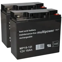 KungLong Ersatzakku kompatibel für APC - Dell USV Modelle RBC7 Multipower