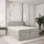 masseno Lunera 160 x 200 cm H2 Hellgrau