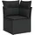 vidaXL Garten-Lounge-Set 8-tlg. schwarz