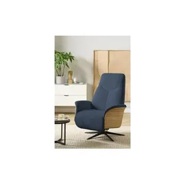 skagen studio Relaxsessel Mikkel 81 x 106 x 82 cm Blau mit Relax-Funktion