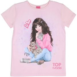 - T-Shirt Topmodel - Cats in cherry blossom, Gr.140,