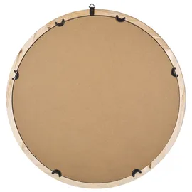Beliani Wandspiegel MONCLOVA 60 x 60 cm Hellbraun