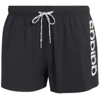 adidas Logo Stretchy Knit 3 Badeshorts Herren KC7297 ́ black/white M