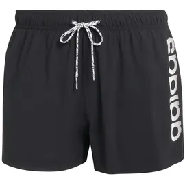 adidas Logo Stretchy Knit 3 Badeshorts Herren KC7297 ́ black/white M