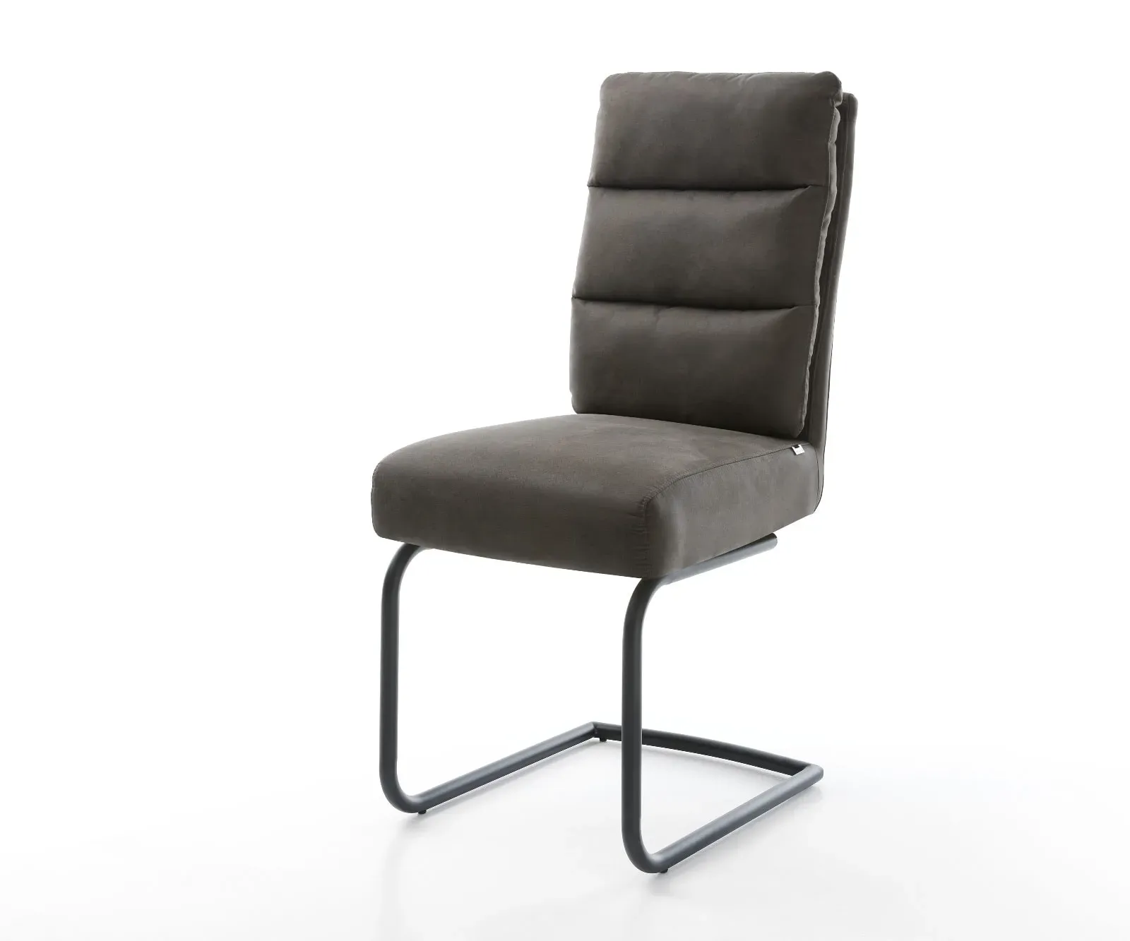 DELIFE Cantilever Pela-Flex anthracite vintage cantilever rond noir ressorts ensachés, Chaises de salle à manger