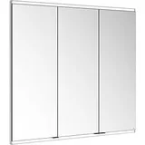 Keuco Royal Modular 2.0 Spiegelschrank beleuchtet, Wandeinbau, 3-türig