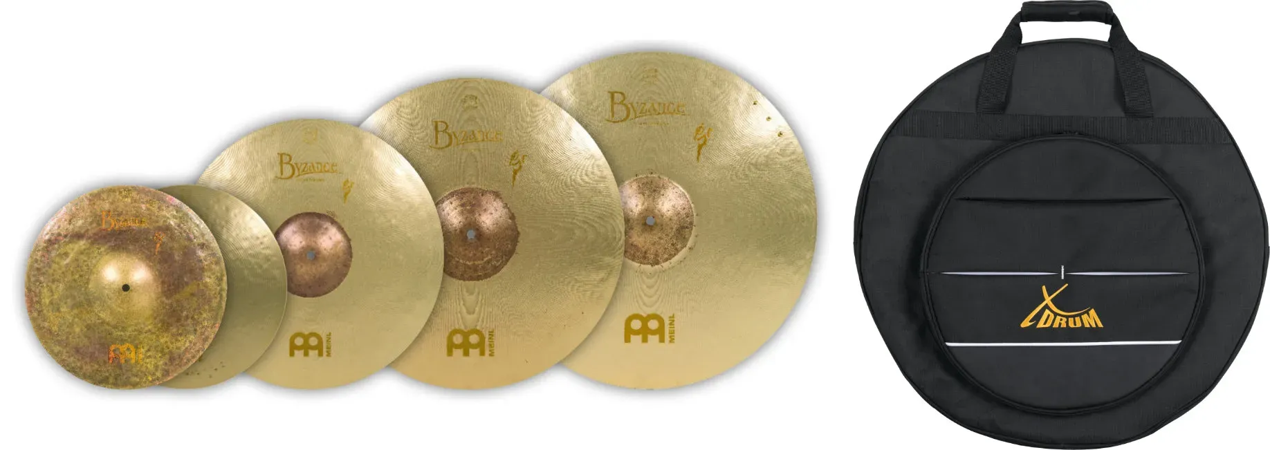 Meinl Artist's Choice Benny Greb Cymbal Set mit Beckentasche