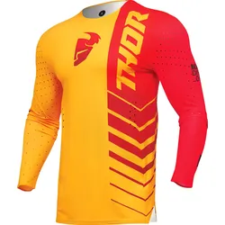 Thor Prime Analog, Trikot - Gelb/Rot - 3XL