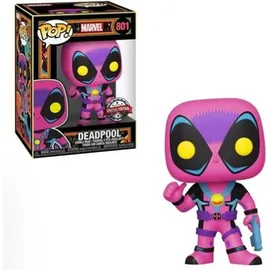 Pop Marvel Deadpool Blacklight Figure One